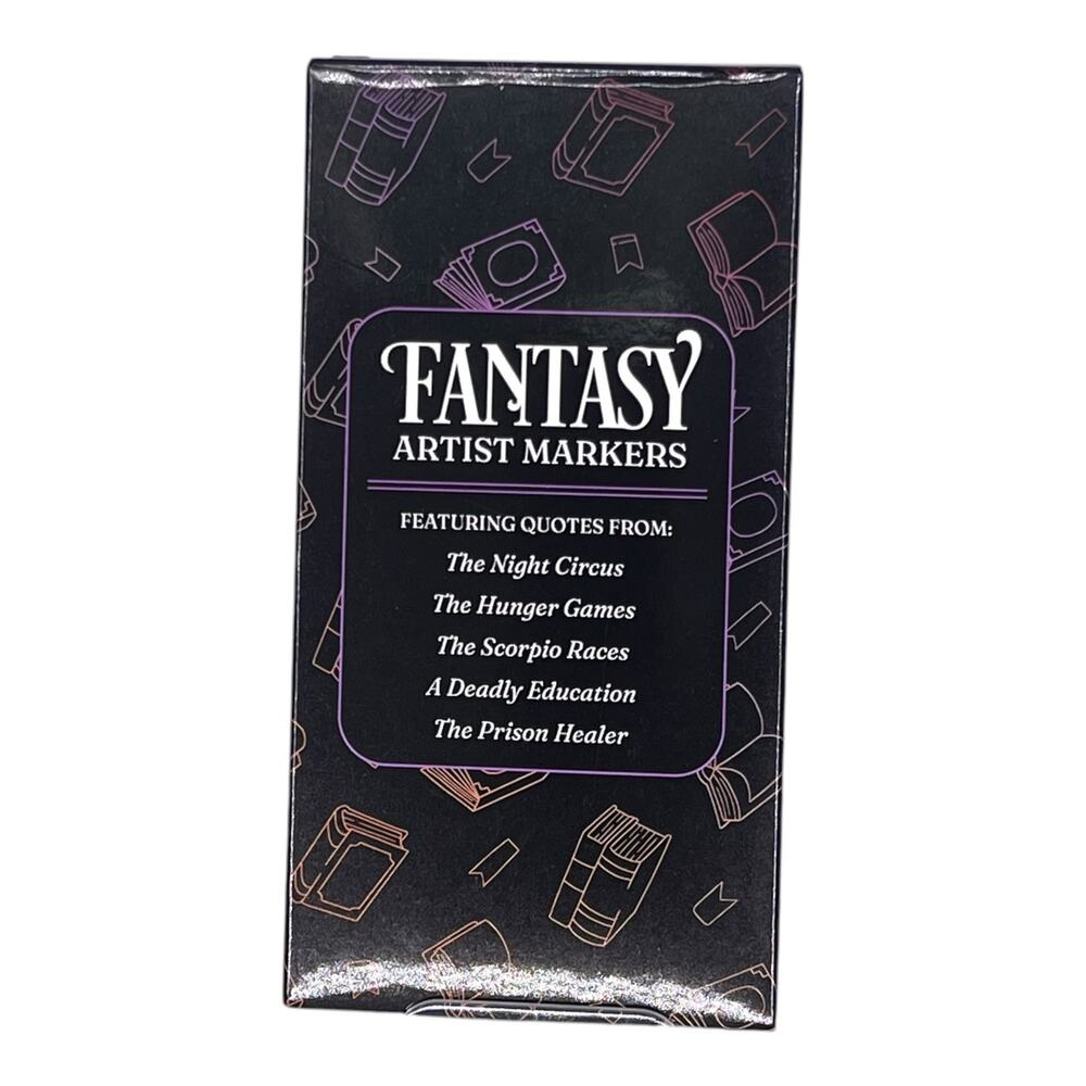 OwlCrate New Worlds Double-Sided Markers - February 2026 YA Box Exclusive Item